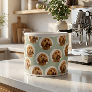 Espresso Xícara de Café Personalizada com a Cara do seu Pet