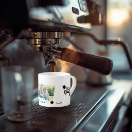 Espresso Xícara de café personalizada para o Dia dos Pais