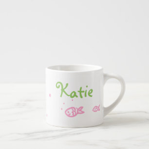 Espresso Xícara de veleiro rosa
