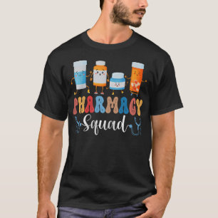 Esquadrão da Farmácia Camisa Divertida e Fofa de C