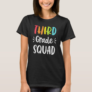 Esquadrão da Terceira Série Engraçado Camiseta de