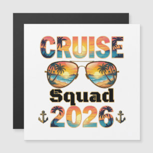Esquadrão de Cruzeiro 2026 - Pôr do Sol Retro