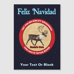Esquadrão de Reindeer de papais noeis - Feliz Navi