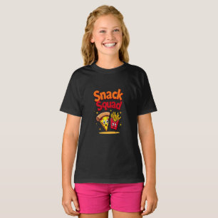 Esquadrão De Snack - T-Shirt De Crianças Divertida