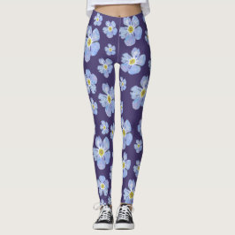 Esqueça-me de não design sobre Leggings