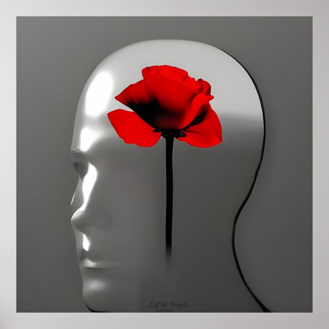 Esqueçamos - Impressão de arte digital AI (Frente)