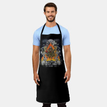 Esqueleto Assustador No Halloween Noturno