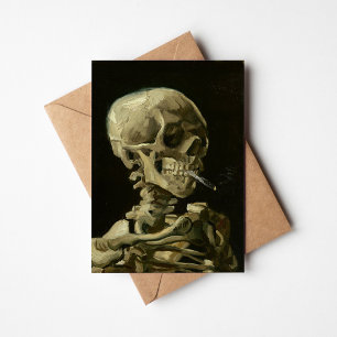 Esqueleto com Cigarro queimado   Vincent van Gogh