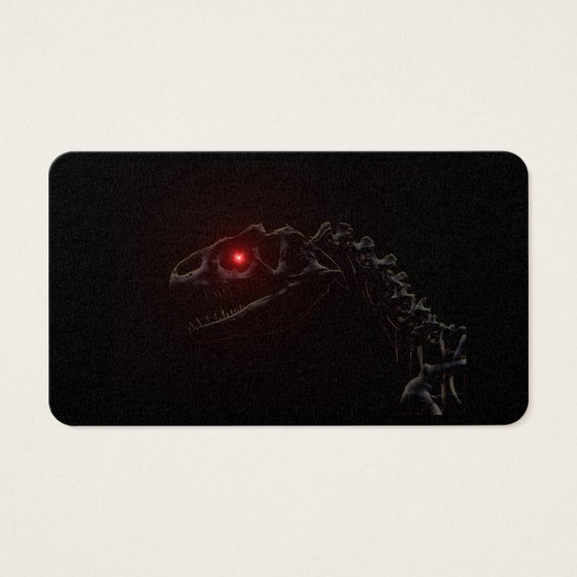 Esqueleto de Dinossauro Zombie morto (Frente)