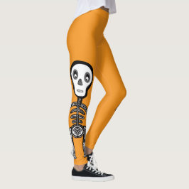Esqueletos monstros Leggings