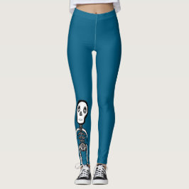 Esqueletos monstros Leggings
