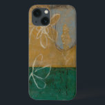 Esquema Floral com flor e plantas<br><div class="desc">Muita coisa está acontecendo nesta pintura de Jennifer Goldberger. Um esboço floral toma palco central,  e árvores pequenas compõem o fundo. Os fãs de Eugene Delacroix e Edward Hopper podem querer comprar esta peça!</div>