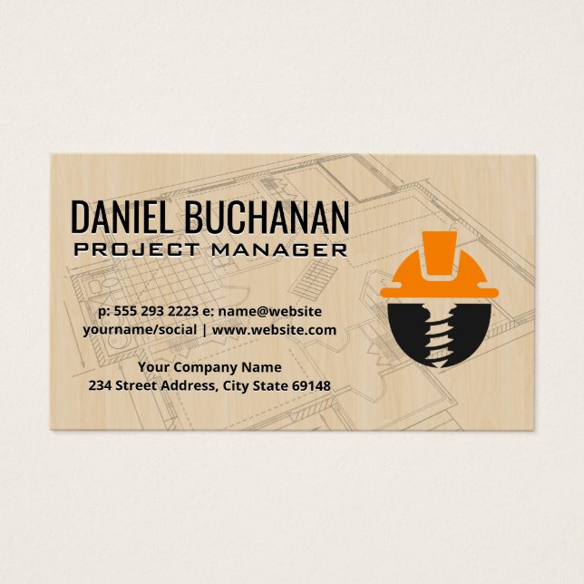 Esquemas | Madeira | Logotipo de construção (Frente)