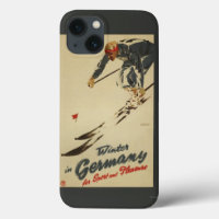 Esquiador em declive - Promo do esporte e do