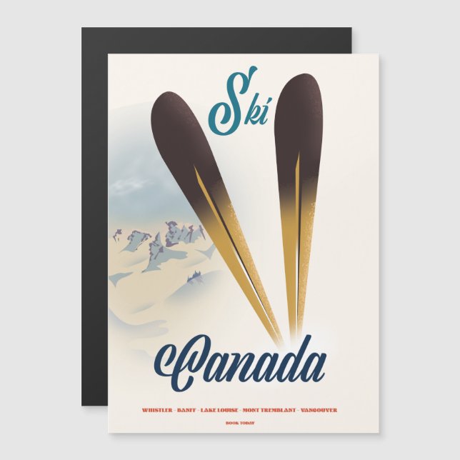 Esquiar Canadá (Frente/Verso)