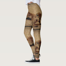 Esquilo à terra do Legging "Charlie de