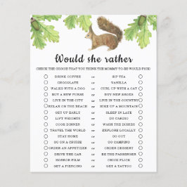 Esquilo / Ela Preferencialmente Jogo De Chá de fra