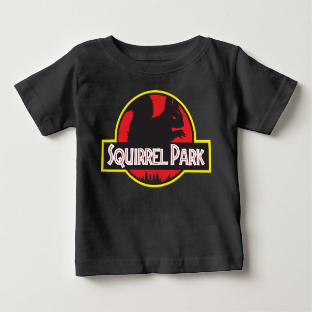Esquilo Park T-Shirt Baby (Frente)