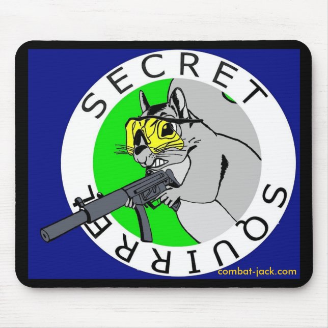 Esquilo secreto Mousepad (Frente)