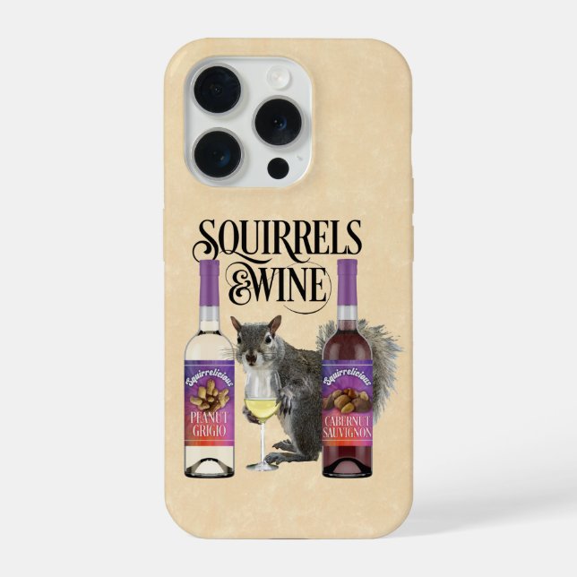 Esquilos e Vinho - Lover de esquilo engraçado e vi (Verso)