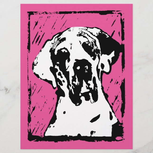 Esra Harlekin Dogue Alemão (Frente)