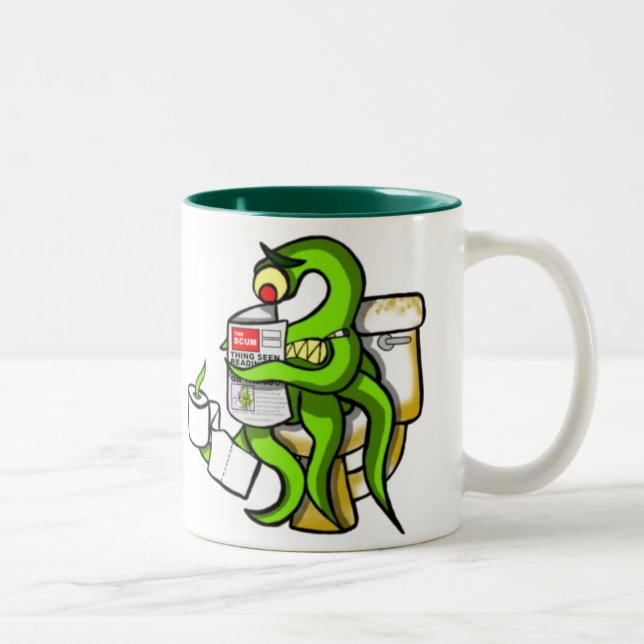 Essa caneca da coisa do horror (Direita)