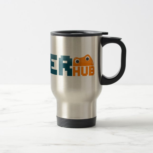 Essa caneca de aço inoxidável do cubo do Gamer (Direita)