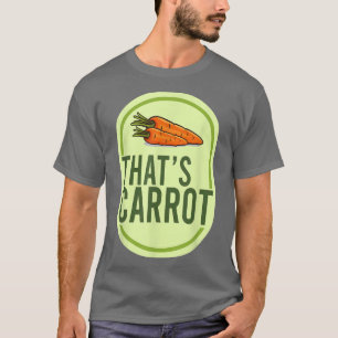 Essa é a camisa de fantasia de carrot - Halloween