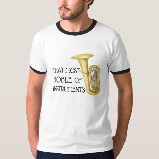 Esse a mais nobre dos instrumentos - camisa da (Frente)