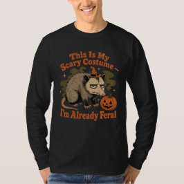 Esse É Meu Traje Assustador — Camiseta Já Sou Fera