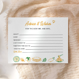 Esse é um cartão de conselho e desejos italiano ma