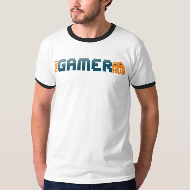 Esse t-shirt da campainha do cubo do Gamer (Frente)
