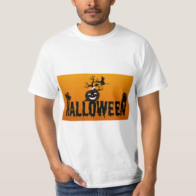 Essencial Eetéal Halloween T-Shirt (Frente)