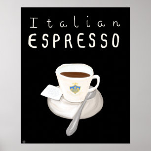 Essential Italy Poster - Espresso Italiano