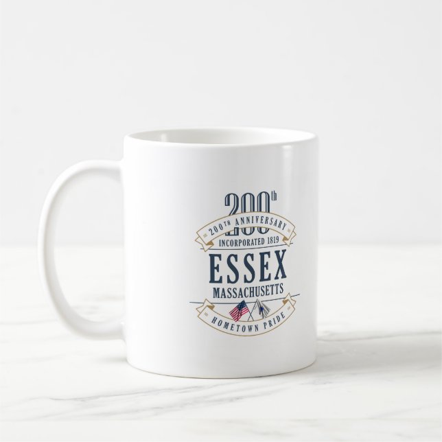 Essex, Massachusetts, 200th caneca de café do (Esquerda)