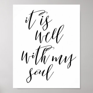 Está Bem Com A Minha Poster De Alma
