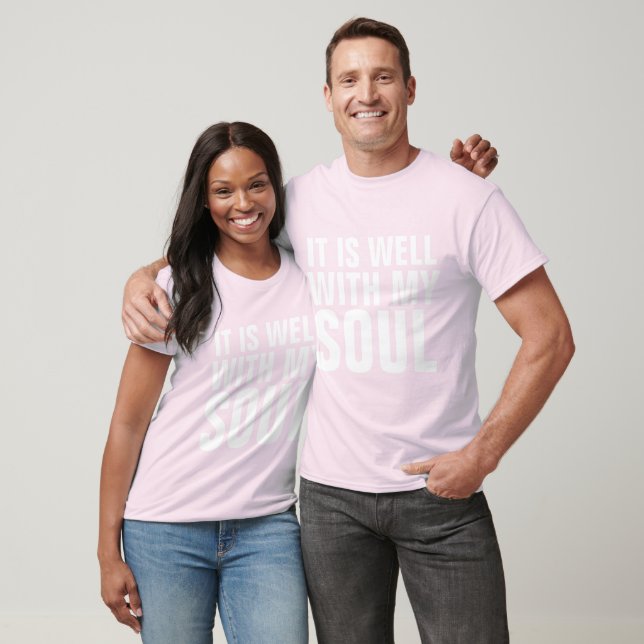 ESTÁ BEM COM MINHA ALMA, T-Shirts (Unissex)