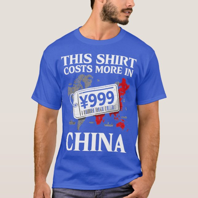 Esta Camisa Custa Mais na China (Frente)