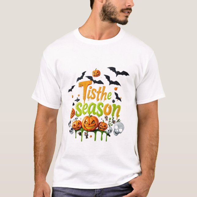 Esta Camisa De Halloween Da Época (Frente)