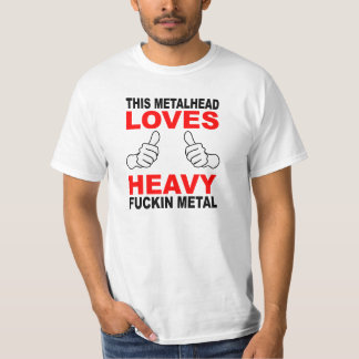 Esta camisa do valor de Metalhead