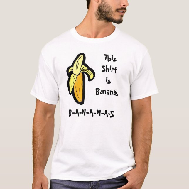 Esta camisa é bananas (Frente)