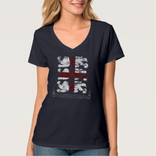 Esta camisa escura das mulheres de Inglaterra