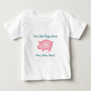 Esta camisa leitão pequena