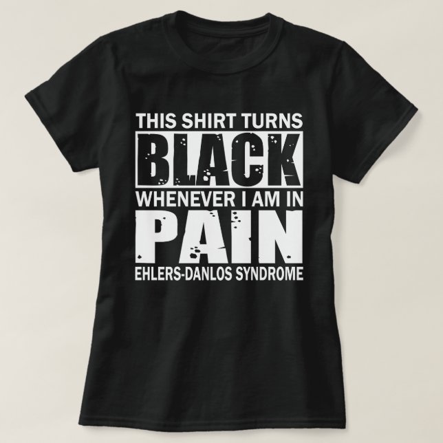 Esta Camisa Torna A Consciência EDS Negra (Frente do Design)