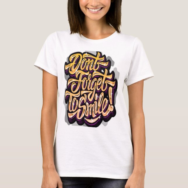 Esta camiseta básica apresenta um ajuste relaxado  (Frente)