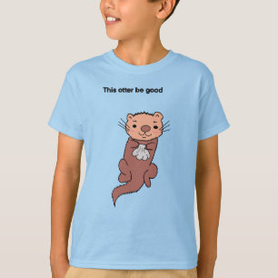 Esta Camiseta de Otter Be Good Kid