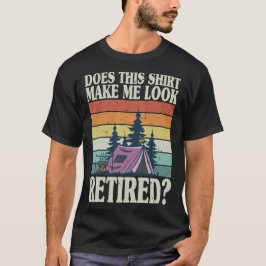 Esta camiseta me faz parecer aposentado Camper eng