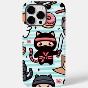 Esta capa de iPhone fofa apresenta gatos ninjas di