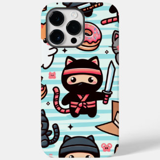 Esta capa de iPhone fofa apresenta gatos ninjas di