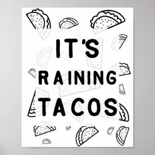 Está chovendo o poster do Tacos